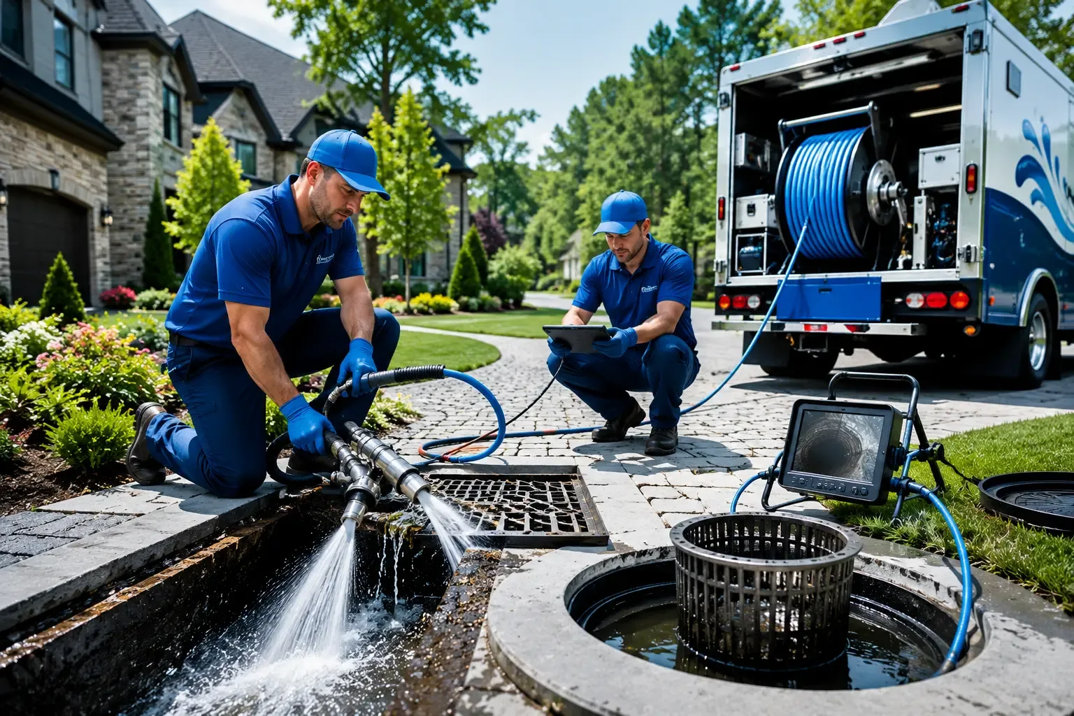 Local outdoor drain cleaning professionals in Cee Vee, TX