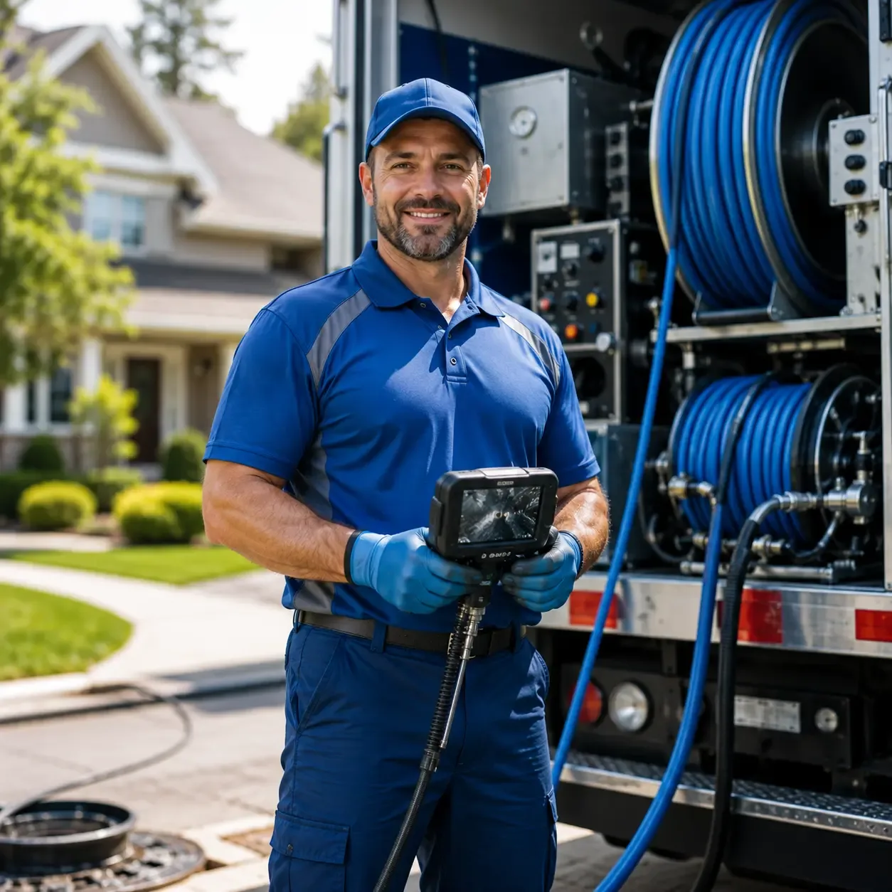 Local outdoor drain cleaning specialists in Cee Vee, TX